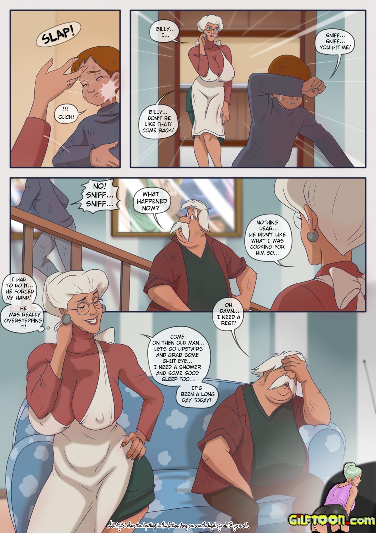 Lunch Time 2 - Gilftoon page 12 hentai porn comic manga doujin